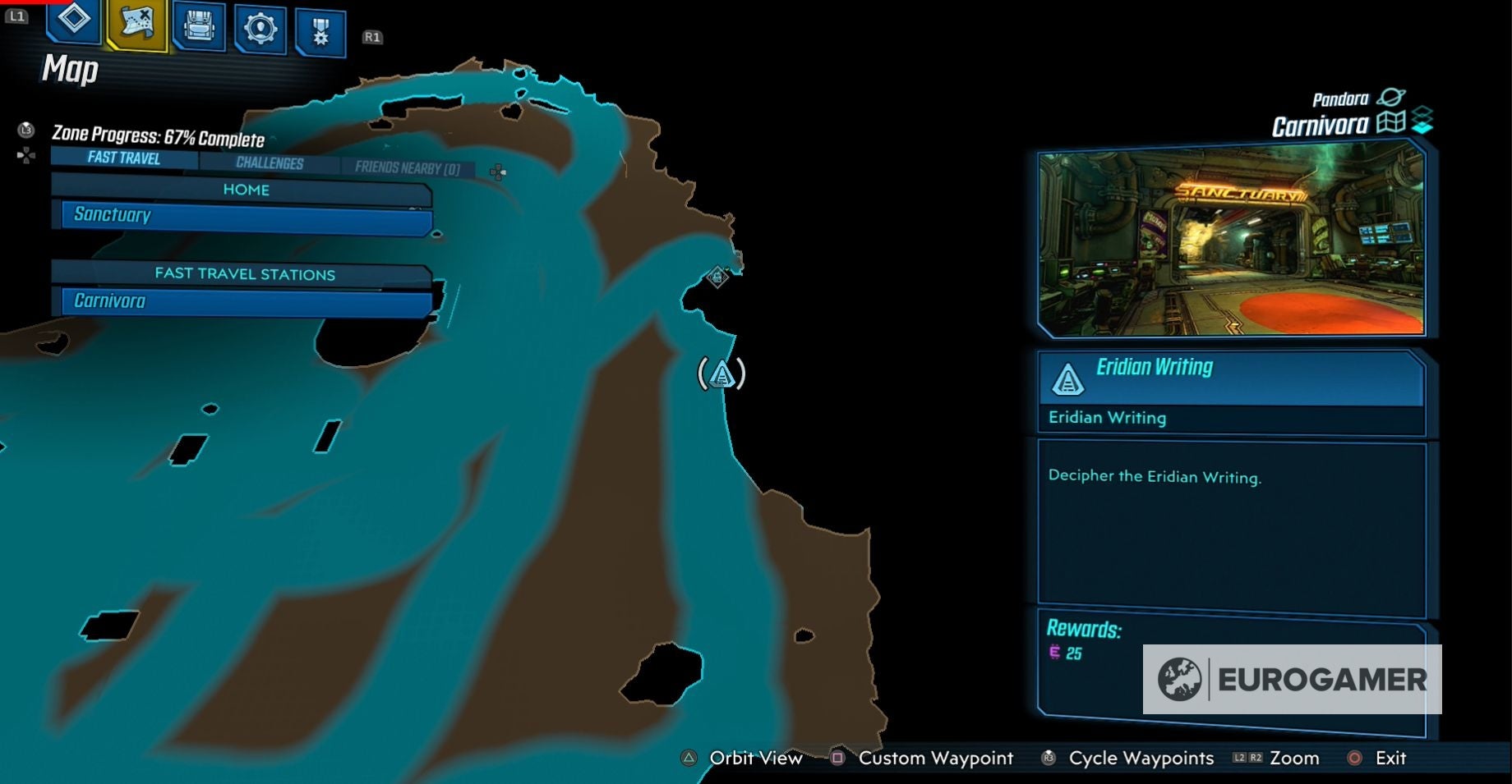 Borderlands 3 Eridian Writing locations explained